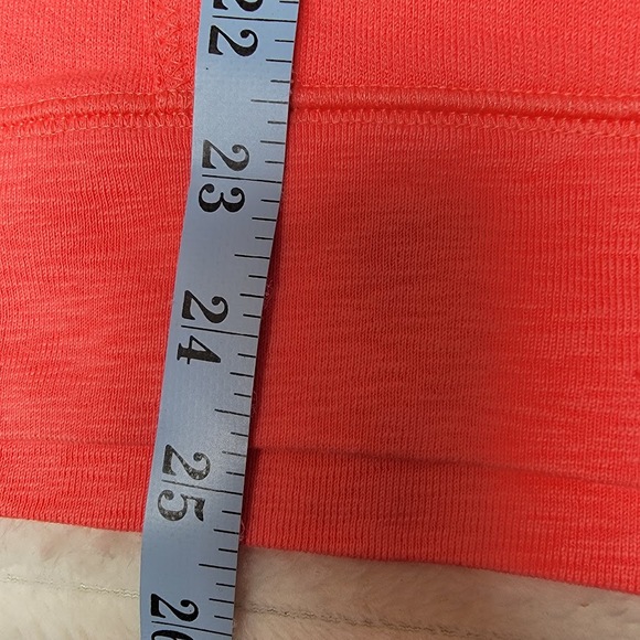 L.L.Bean Women’s Petite Small Hoodie Coral Pink Zip Up 100% Organic Cotton - Picture 7 of 10